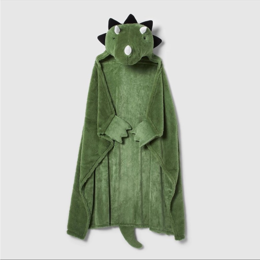 Target Pillowfort Dinosaur Kids Hooded Blanket